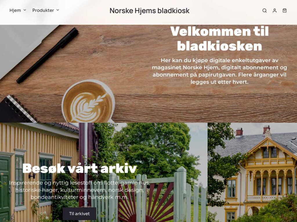 Nyhet – Vi har lansert bladkiosk!